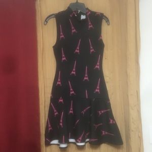 Unique cute never worn H&M Eiffel Tower dress!